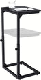 NEFROM 7-Level Adjustable C-Shaped End Table, Small Side Table for Couch, Sofa TV