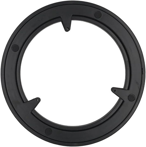 Heavy Duty 10 Inch Plastic Lazy Susan Hardware Rotating Turntable Bearing Swivel with Steel Ball Bearings, 66 Lbs