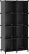 AWTATOS 8 Cube Storage Organizer, Closet Organizer Storage Shelf, Bookcase Bookshelf, DIY