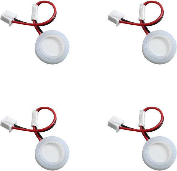 Atomizing Transducer Ceramics Discs ITROLLE, 4PCS 16mm Ultrasonic Mist Maker Fogger Discs with Wires