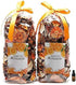 Qingbei Rina Fall Potpourri Bags, Orange Scented Dried Flowers, Autumn Decorative Bowl Filler, 8.4oz
