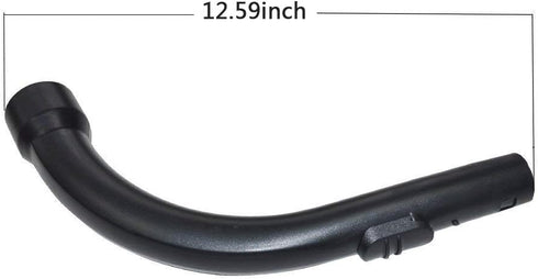 EZ SPARES Replacement for Vacuum Plastic Curved Handle Bent End Hose Wand for ML S2110 S501 S524, Replacement Part