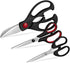 Kitchen Shears Set - QtoiKce Kitchen Scissors 3 Pack, All Purpose Poultry Shears, Stainless Steel Sharp Utility Cooking