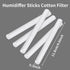 Humidifier Filter Cotton Refill Travel Mini Sticks Car Humidifier Replacement Parts for Portable Personal USB Powered Smart Humidifiers in Office Bedroom (4.6 Inch), 10 pieces by bestmoument