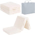 Tiita Kids Floor Mattress - Toddler Trifold Futon Mattress, Portable Foldable Play