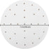 Flexzion 7.5 Inch Perforated Parchment Paper for Air Fryer Liners, 200 Sheets, Non-Stick Cooking