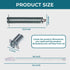 00754866 Dishwasher Door Spring Kit for Bosch/Thermador/Gaggenau Compatible with Various Models