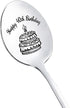 Happy 40th Birthday Spoon Gifts for Women Men, 40 Years Old Birthday Gift for Aunt Brother