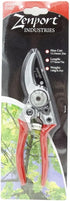 Zenport Z102 Swiss Style Hand Pruner, 0.8-Inch Cut, Die Cast Steel, 7-Inch Length