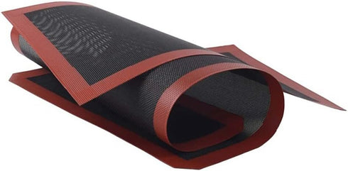 Silicone Pastry Mat, 30x40cm Non-Slip Micro-Perforated Oven Mat, Baking Pad for Pizza, Cake