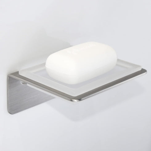 Shower Soap Holder - Minimalist Design SUS 304 Soap Dish - No