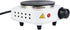 Fdit Portable Stainless Steel Electric Mini Stove Hot Plate, 500W Multifunctional Heater for Cooking Soup