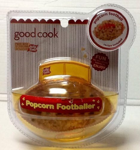 Popcorn Football Shaper ~ Make Popcorn Footballs Rice Krispie Treats & More! by GoodCook