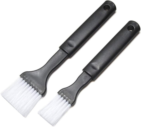 2 Pack Nylon Bristle Pastry Brush for Basting, Baking, Cooking Food Brush