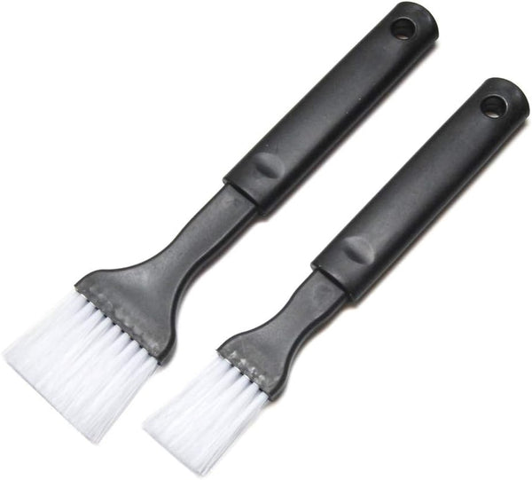 2 Pack Nylon Bristle Pastry Brush for Basting, Baking, Cooking Food Brush