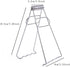 OLIREXD Universal Kitchen Stainless Steel Plate Lifter, Folding Hot Dish Bowl Clip Retriever Tongs