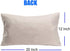 Fukeen Inspirational Words Dream Throw Pillow Cases, Pink Watercolor Paint with Golden Letters, Cotton Linen