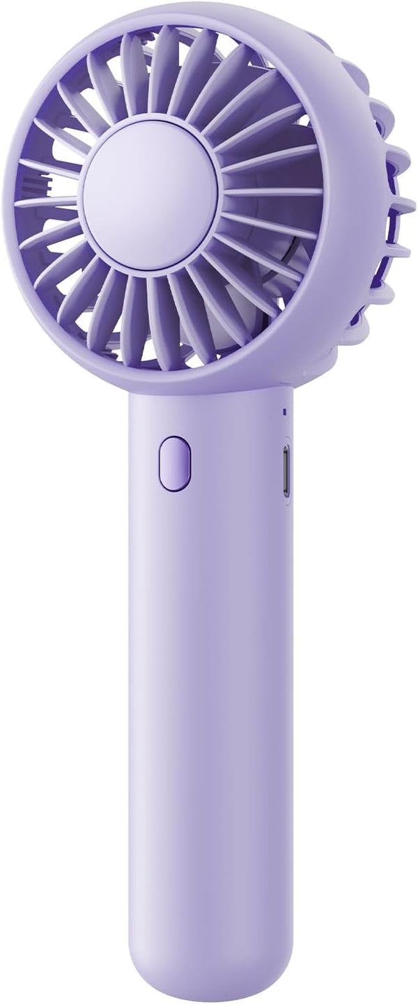 Gaiatop Mini Portable Fan, Powerful Handheld Fan, 3 Speed Personal Small Desk Fan, USB Rechargeable for Stylish Women