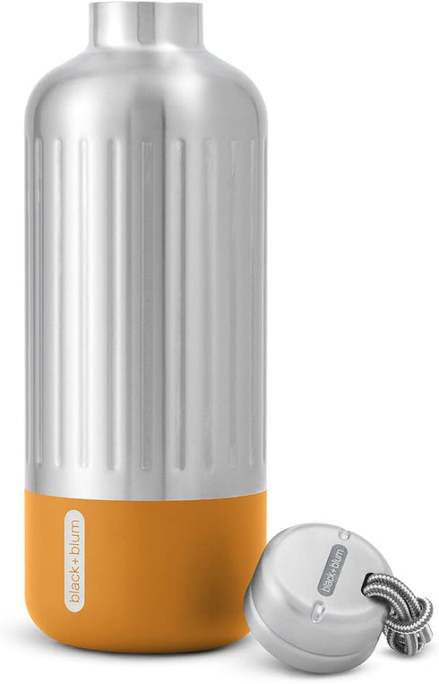 BLACK + BLUM Stainless Steel Explorer Insulated Water Bottle, Leak Proof Vacuum Thermo Flask, Hot or Cold Drinks,