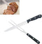 Carving Knife Set for Meat, Set of 2 Stainless Steel Slicer and Fork for BBQ Tools