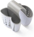Sink Caddy Sponge Holder- Kitchen Sink Soap Holder-Plastic Saddle Faucet Caddy-Double Organizer