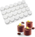 24 Cavity Cylinder Silicone Cake Mold for Cookies, 3D Handmade Kitchen Baking Tools, Reuse Decorating Mousse (B_