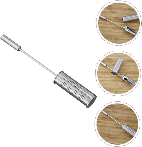 Stainless Steel Tea Strainer with Handle, Mesh Tea Infuser, Cooking Strainer, Loose Leaf Blade, Coffee Filters for Tea