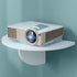 Router Shelf Brackets Projector Mount Cell Phone Accessories Phone Holder Security Camera Bracket Storage Holder Dvd Shelf Wall Shelf White Wifi Projector Stand Wooden Semicircle