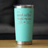 Bevvee Need Coffee Right Meow - Insulated Coffee Tumbler Cup with Sliding Lid, Stainless Steel Mug - Cat Themed Gifts -