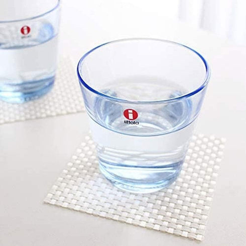 iittala 1024679 Cartio Glass Tumbler, Set of 2, Aqua