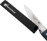 Sensei 6 x 1 Inch Knife Sleeve, Black Plastic Knife Protector for Steak Knife, Durable Cut-Proof