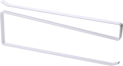 ONLYKXY Paper Towel Holder Wall Mount/Under Cabinet,Thicken Paint Spraying Iron,No Drilling,Paper Towel Holder
