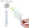Handheld Mini Fan, Small Portable Pocket Fan, Creative Smiley Face Shaped Fan for Girls, Women, Kids (Blue)