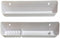 Bueyfolt 11" Kitchen Sink Front Tip-Out Accessory Trays with Mounting Screws, White, 2 Pack (Conventional Open Tray &