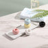 Mini Ceramics Toothbrush Holder Stand for Bathroom Vanity, Handmade Couple Holder, Pack of 2