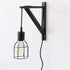 PRIADE Wall Mounted Wood Bracket for Hanging Sconce Pendant Lamp Kits, Planters,