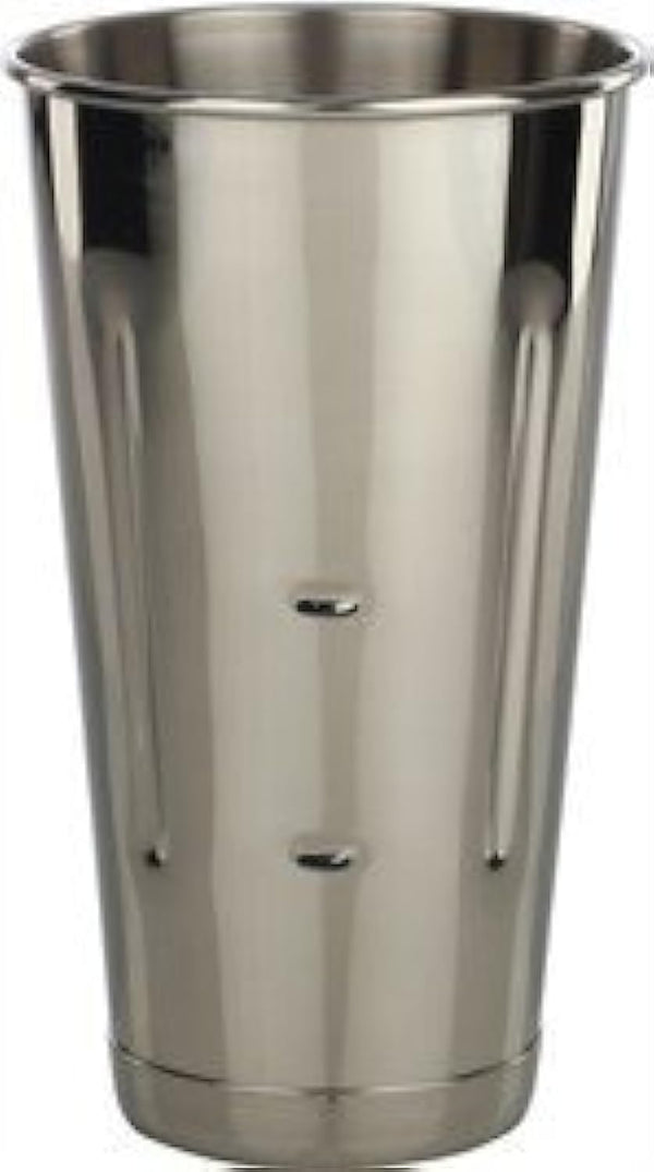 Libertyware Stainless Steel Malt Milkshake Mixer Cup - 30 oz, Silver