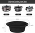 ChefAid Slow Cooker Liners, 100% Silicone Reusable Insert for 6-8 Quart Oval or Round Slow Cookers, Food Safe