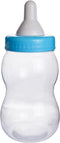 Evershine Plastic Baby Bottle Bank, 13" Blue Fillable Baby Shower Bank, Plastic