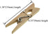 HAHIYO Wooden Clothes Pins, 60 Pack Small Clothespins, Sturdy Strong Springs for Laundry, DIY Craft