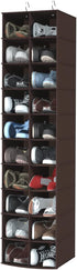 Libeder Hanging Shoe Organizer for Closet, Hanging Closet Organizers 20 Section Shoe Shelves,