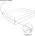 Isaac Jacobs Clear Acrylic Serving Tray (11x17) with Cutout Handles, Spill-Proof, Stackable Organizer