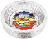 PACTOGO Disposable Aluminum 5 3/4" Meat Pot Pie - Extra Deep Pan Baking Tin, Pack of 25