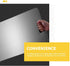 BESTOYARD Stainless Steel Cutting Board, 13.3"x9" for Child Fruit Kitchenware