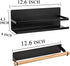 Magnetic Spice Rack Magnetic Paper Towel Holder for Refrigerator Fridge Organizer for Kitchen, Space Saver Container