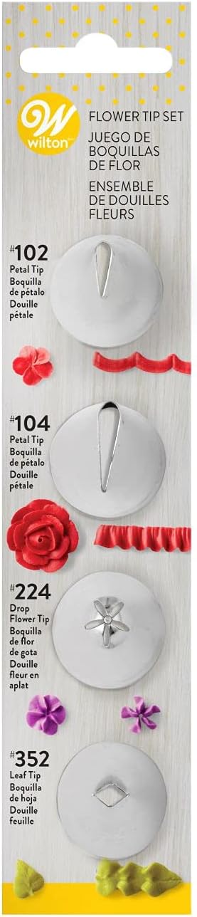 Wilton Flower and Leaf Icing Tip Set
