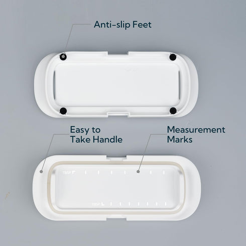 Countertop KITCHENDAO One-handed Airtight Butter Dish with Lid for and Refrigerator Door Shelf, Butter Holder with One
