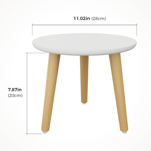 Leaf&lull Plant Stand Indoor Small Plant Table for Large Plants Wood Plant Stool Tall Plant Holder for Living Room