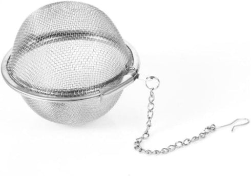 Stainless Steel Tea Ball Infusers 2-Pack, One 2" and One 2.75" Tea Ball, Durable Mesh Filter for Loose Tea