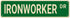 Ironworker Dr Street Signs - Metal Tin Signs, Funny Wall Decor for Home, Bedroom, Man Cave, Bar 16x4 Inch